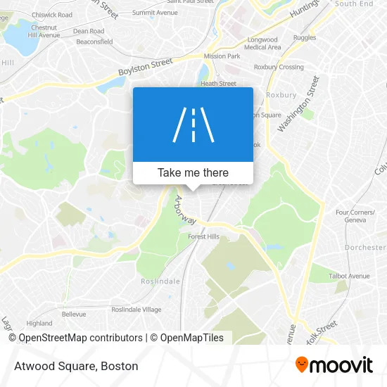 Atwood Square map