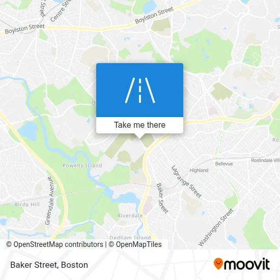 Baker Street map