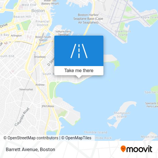 Mapa de Barrett Avenue