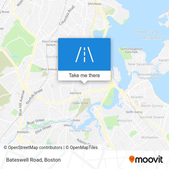 Mapa de Bateswell Road
