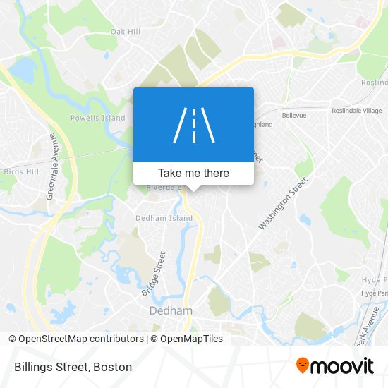 Billings Street map
