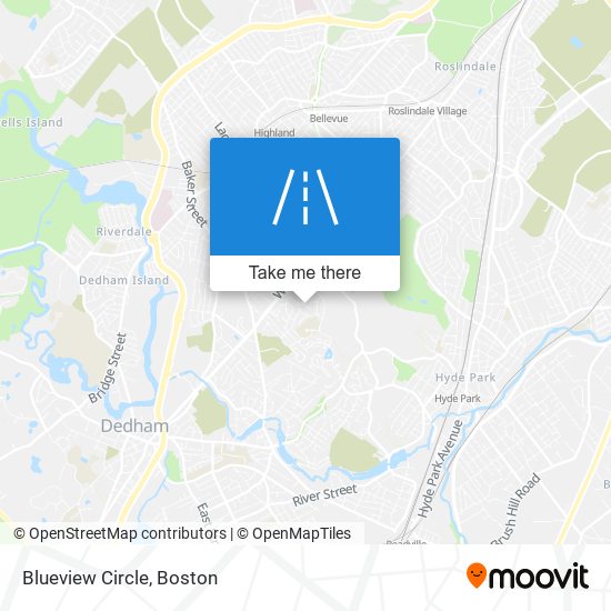 Mapa de Blueview Circle