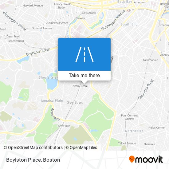 Mapa de Boylston Place