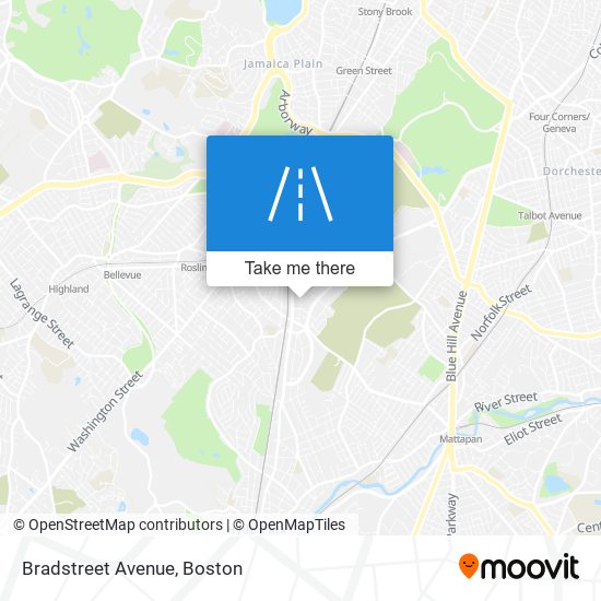 Mapa de Bradstreet Avenue