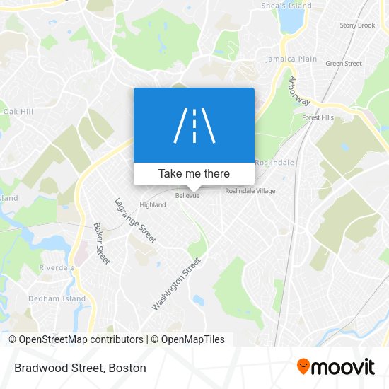 Mapa de Bradwood Street