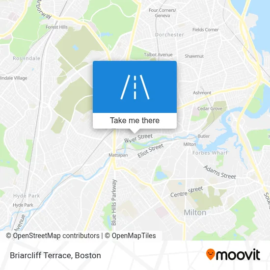 Briarcliff Terrace map