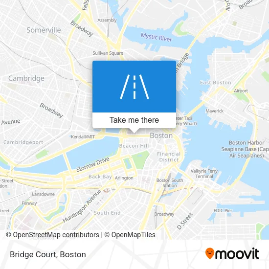 Bridge Court map