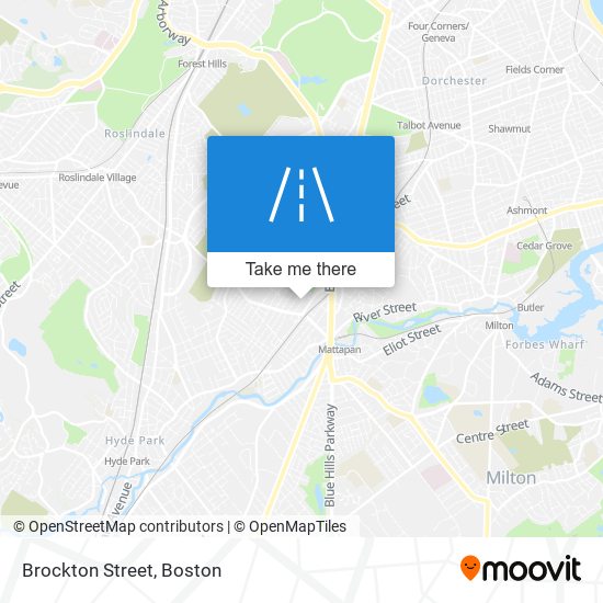 Brockton Street map