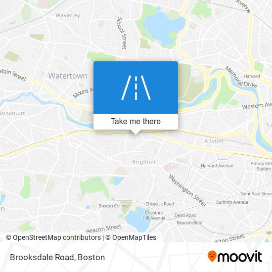 Mapa de Brooksdale Road