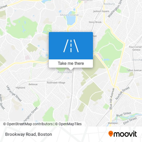 Mapa de Brookway Road