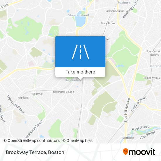 Brookway Terrace map