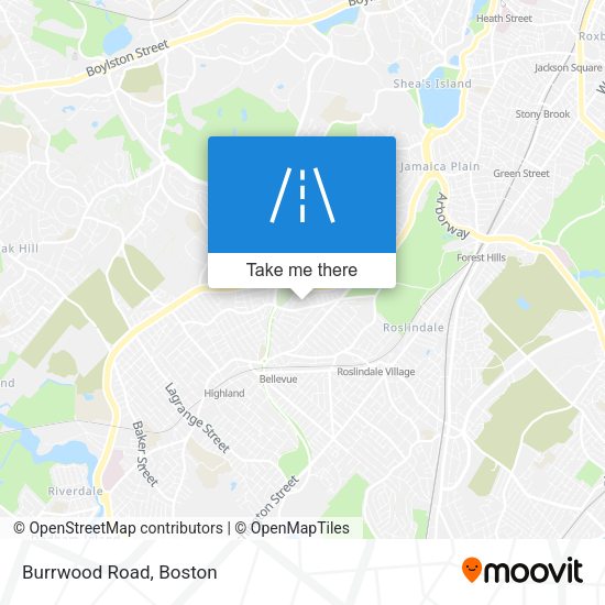 Mapa de Burrwood Road
