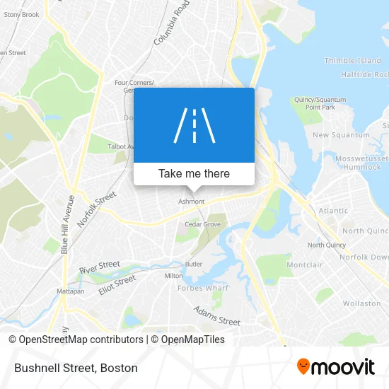 Bushnell Street map
