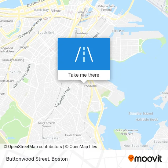 Buttonwood Street map