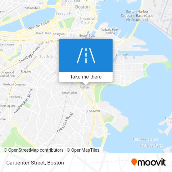Mapa de Carpenter Street