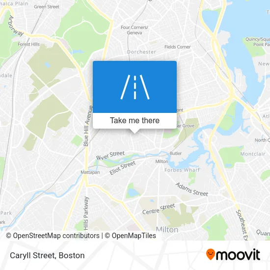 Caryll Street map