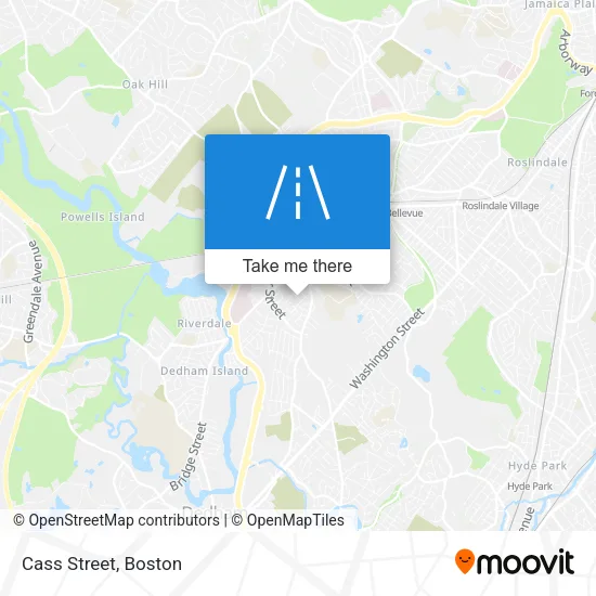 Cass Street map