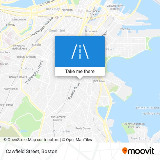 Cawfield Street map