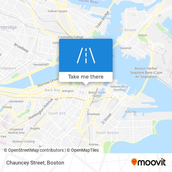 Chauncey Street map