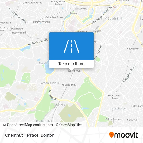 Chestnut Terrace map