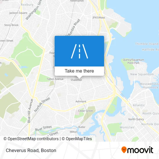 Cheverus Road map