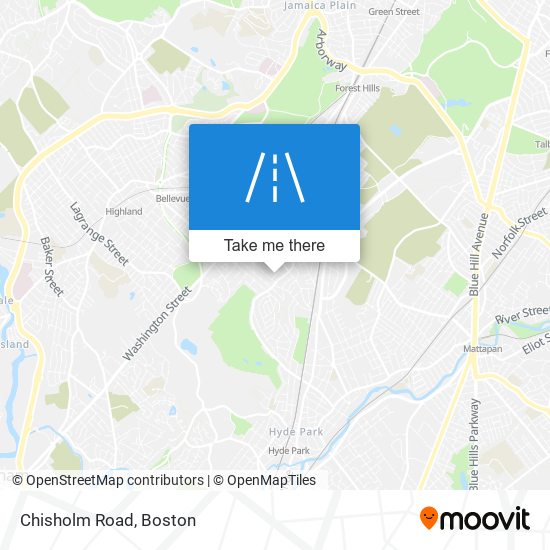 Mapa de Chisholm Road