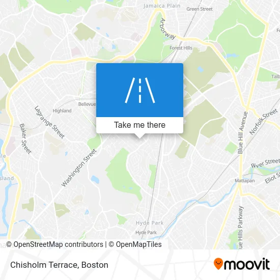 Chisholm Terrace map