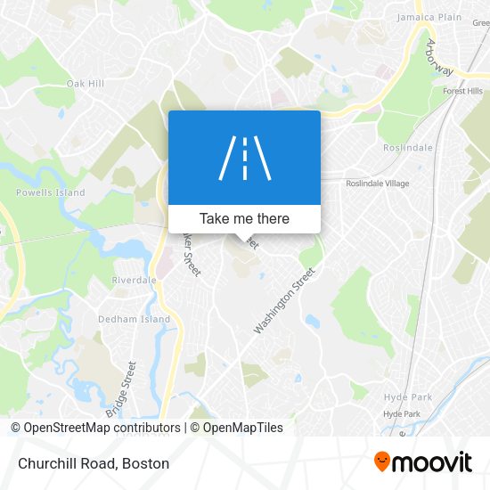 Mapa de Churchill Road