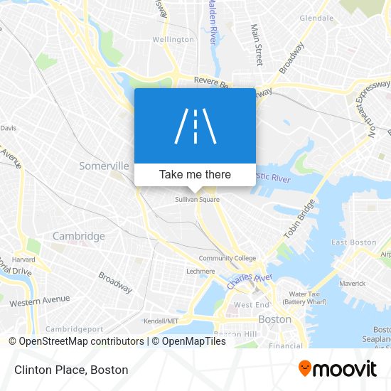 Mapa de Clinton Place