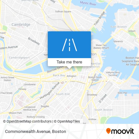 How to get to Commonwealth Avenue in Boston by Bus Subway or Train