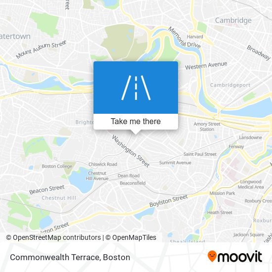 Mapa de Commonwealth Terrace