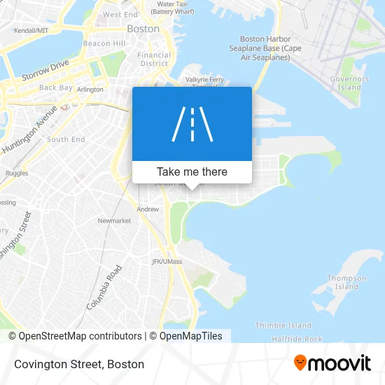 Covington Street map