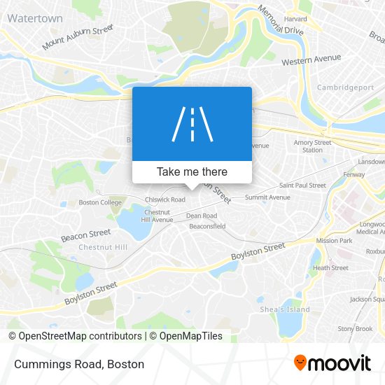 Mapa de Cummings Road