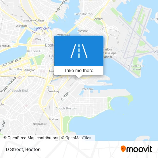 D Street map