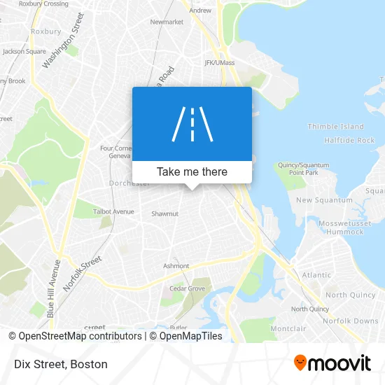 Dix Street map