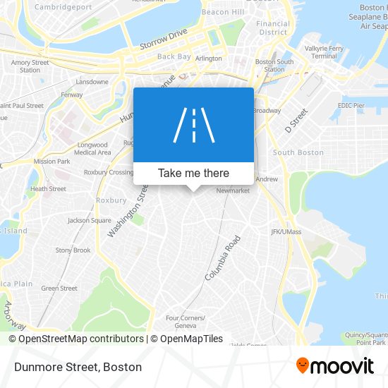 Dunmore Street map