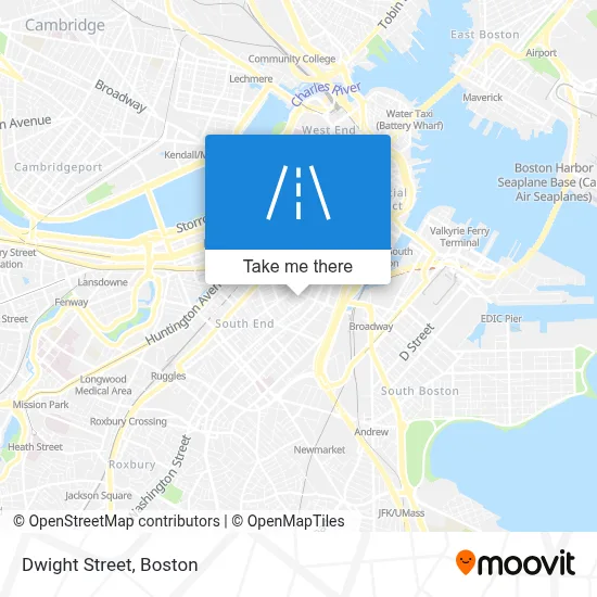 Dwight Street map