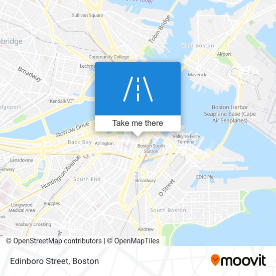 Mapa de Edinboro Street