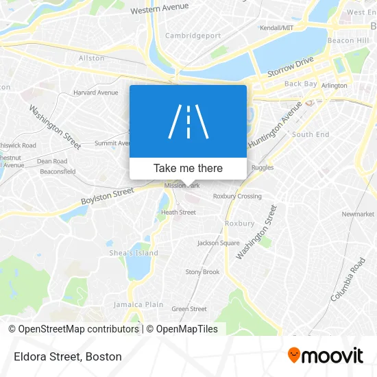 Eldora Street map