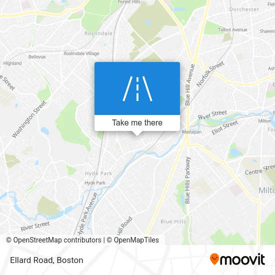 Ellard Road map