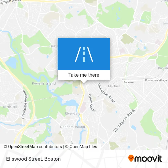 Ellswood Street map