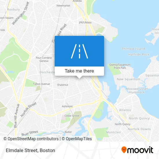 Elmdale Street map