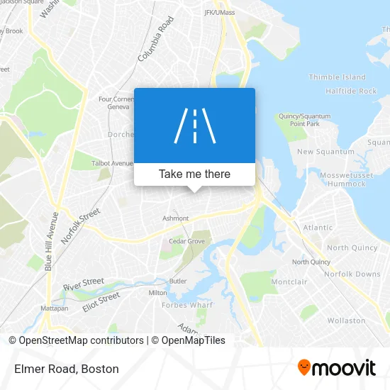 Elmer Road map