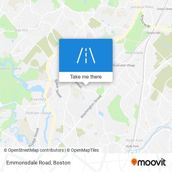 Mapa de Emmonsdale Road