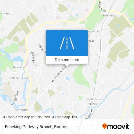 Mapa de Enneking Parkway Branch