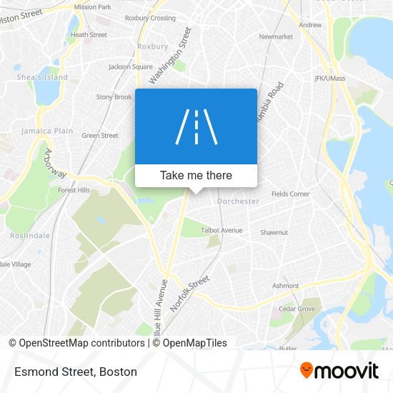 Mapa de Esmond Street