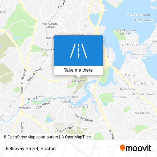 Mapa de Fellsway Street