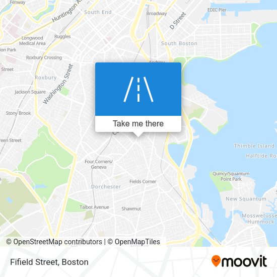 Mapa de Fifield Street