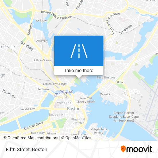 Fifth Street map