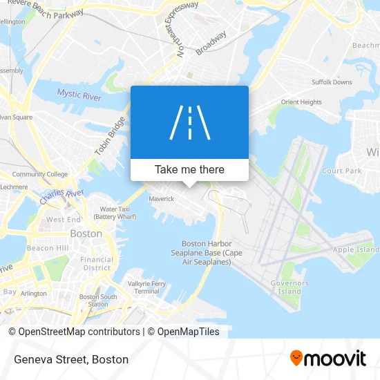 Geneva Street map